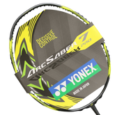 Yonex Arcsaber 7 Pro 4U Badminton Racket Free Restring & Autograph - Gray/Yellow / Unstrung Badminton Rackets Yonex