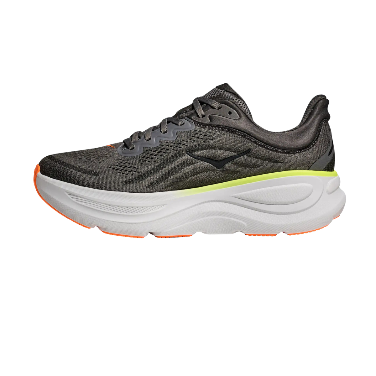 Hoka Bondi 9 Running Shoe Men - Asphalt Grey/Gravel Running Shoes Hoka