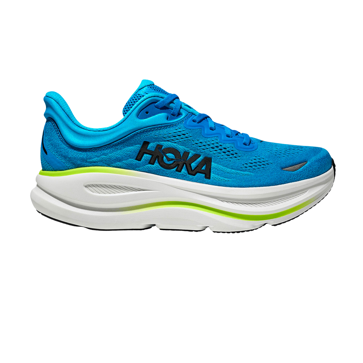 Hoka Bondi 9 Running Shoe Men - Skyward Blue/Blue Skyward Blue Hoka Blue Running Shoes Hoka