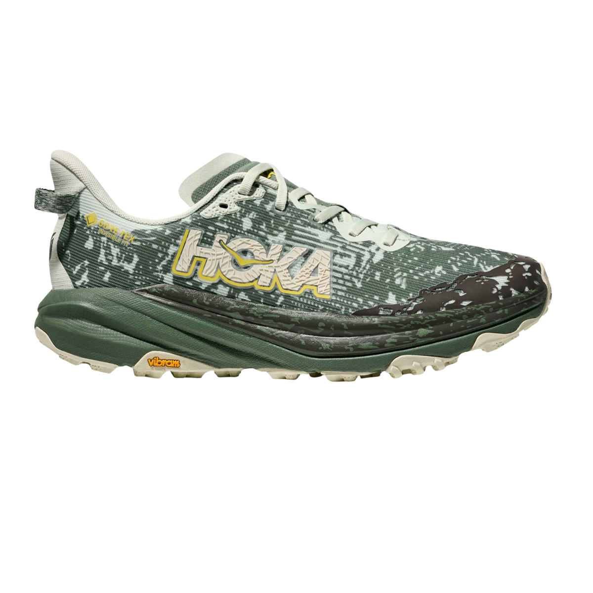 Hoka Speedgoat 6 GTX Trail Running & Hiking Shoes - Seagrass/Fern Seagrass Fern Running Shoes Hoka