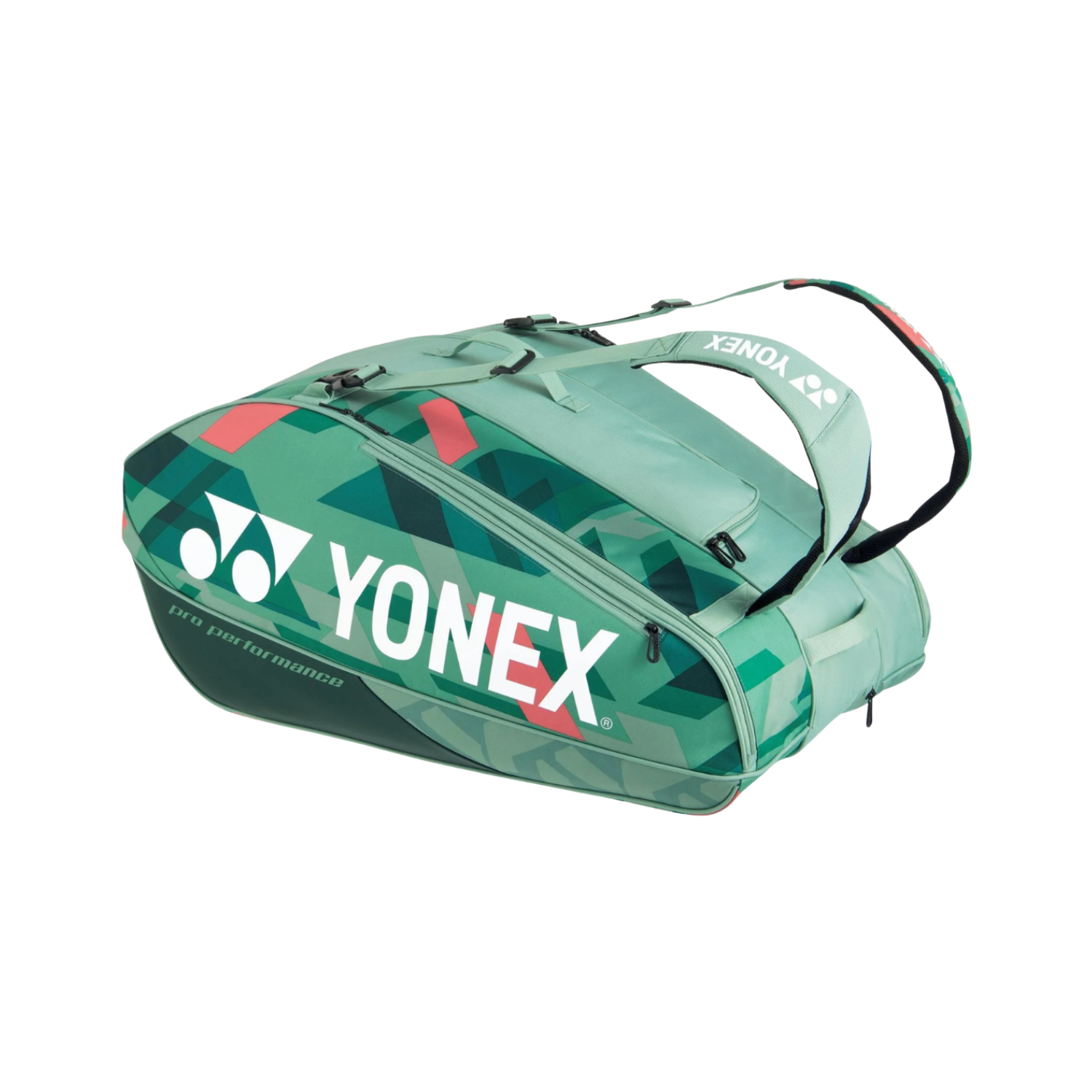 Yonex BA924212EX Pro 12 Racket Bag - Olive Green Luggage Yonex