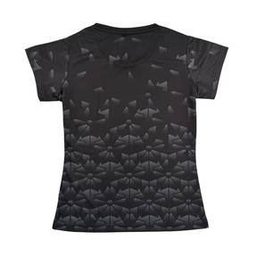Yonex YTL 13 Sakura Womens T-Shirt Black Clothing Yonex