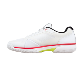 Wilson Rush Lite 5 Tennis Shoe Men - White/Red Tennis Shoes Wilson