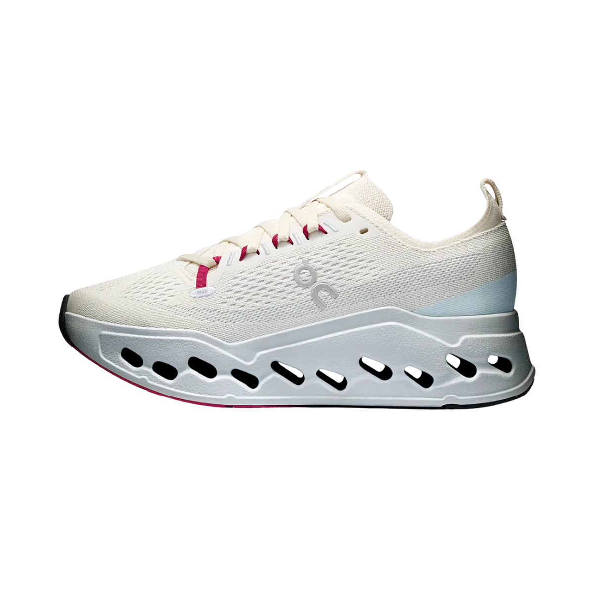 On Running Cloudsurfer Max Running Shoe Women - Ivory/Artic Ivory Arctic Running Shoes On Running