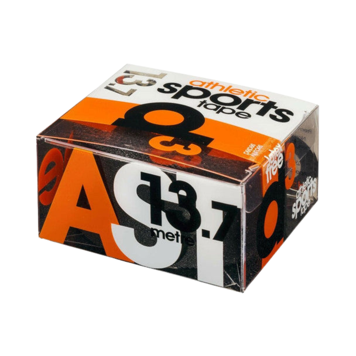 D3 Coloured Cloth Sports Tape 38mmx13.7m BLACK Accessories D3