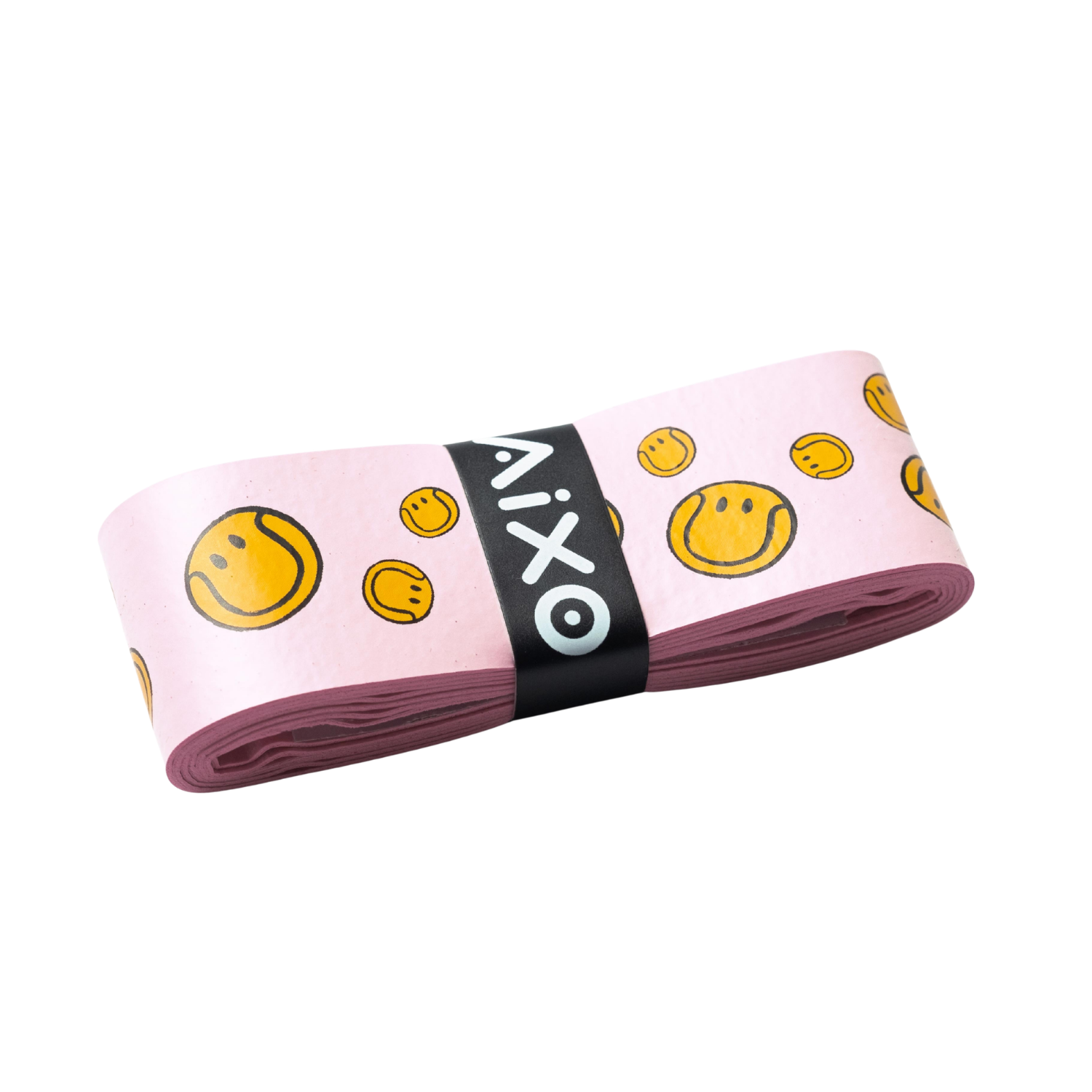 Aixo Smiley Ball Dry Overgrip Black Overgrips Aixo