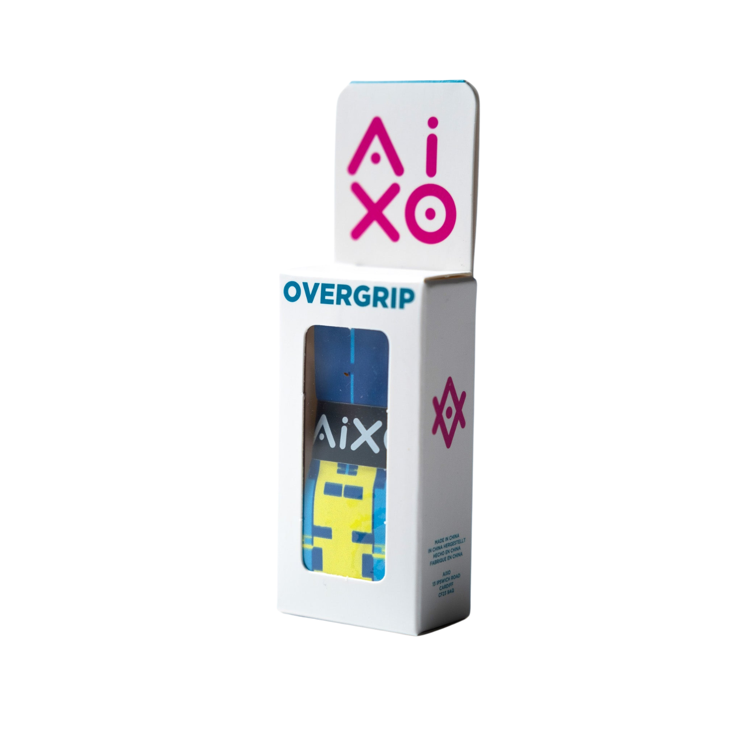 Aixo Glitch Tacky Overgrip Pink Overgrips Aixo