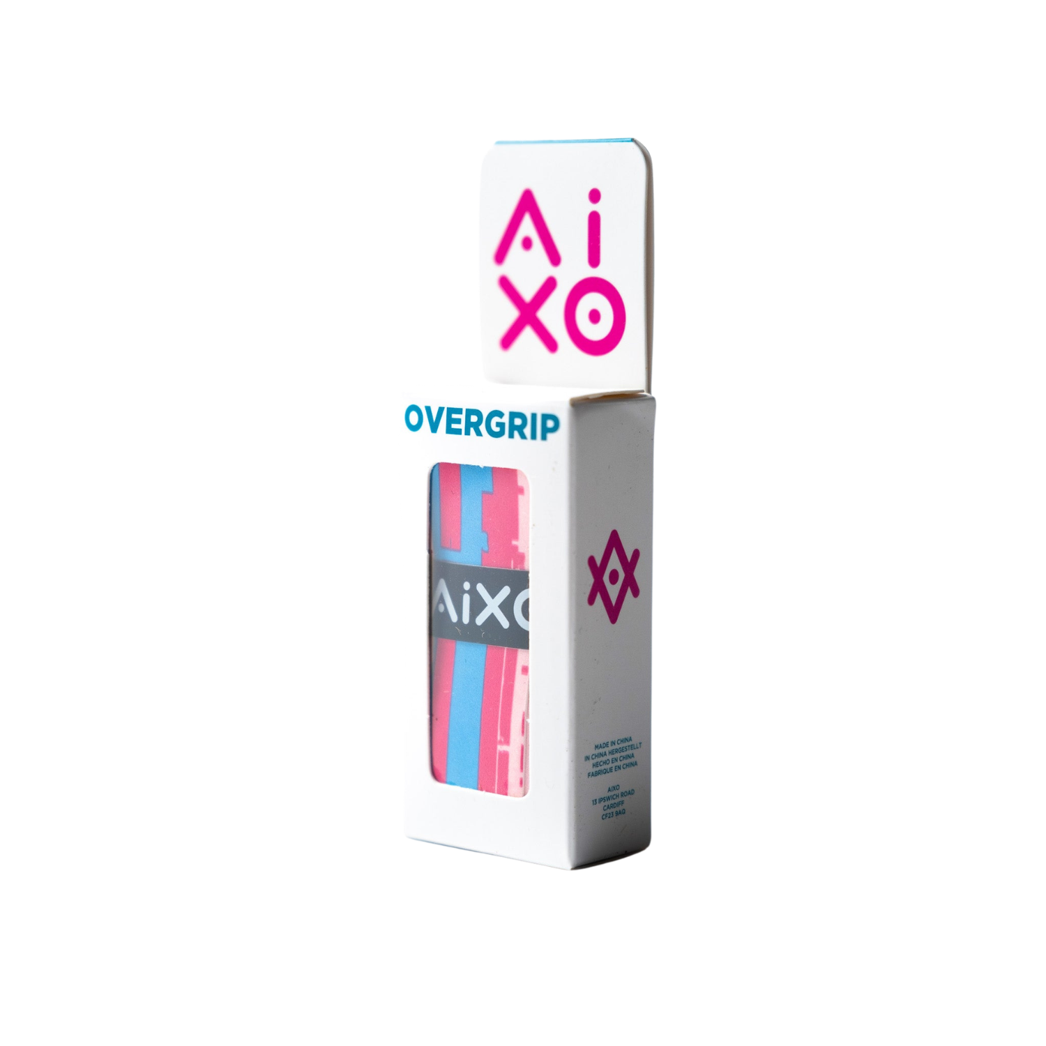 Aixo Glitch Tacky Overgrip Pink Overgrips Aixo