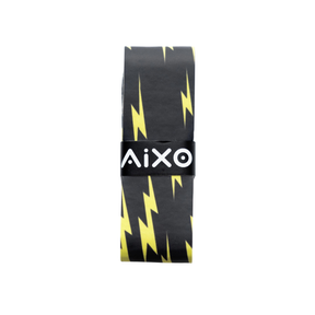 Aixo Lightning Tacky Overgrip Black Overgrips Aixo