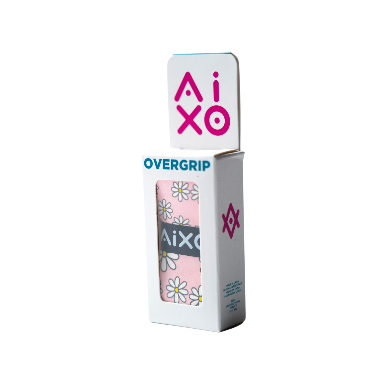 Aixo Daisies Tacky Overgrip Pink Overgrips Aixo