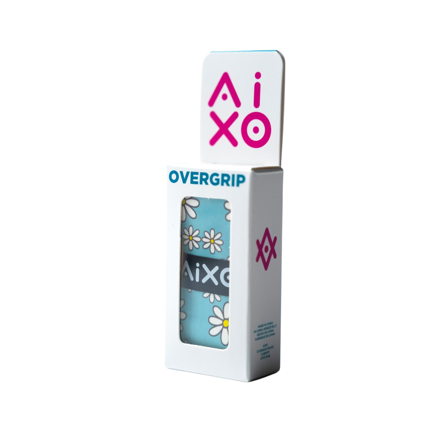 Aixo Daisies Tacky Overgrip Pink Overgrips Aixo