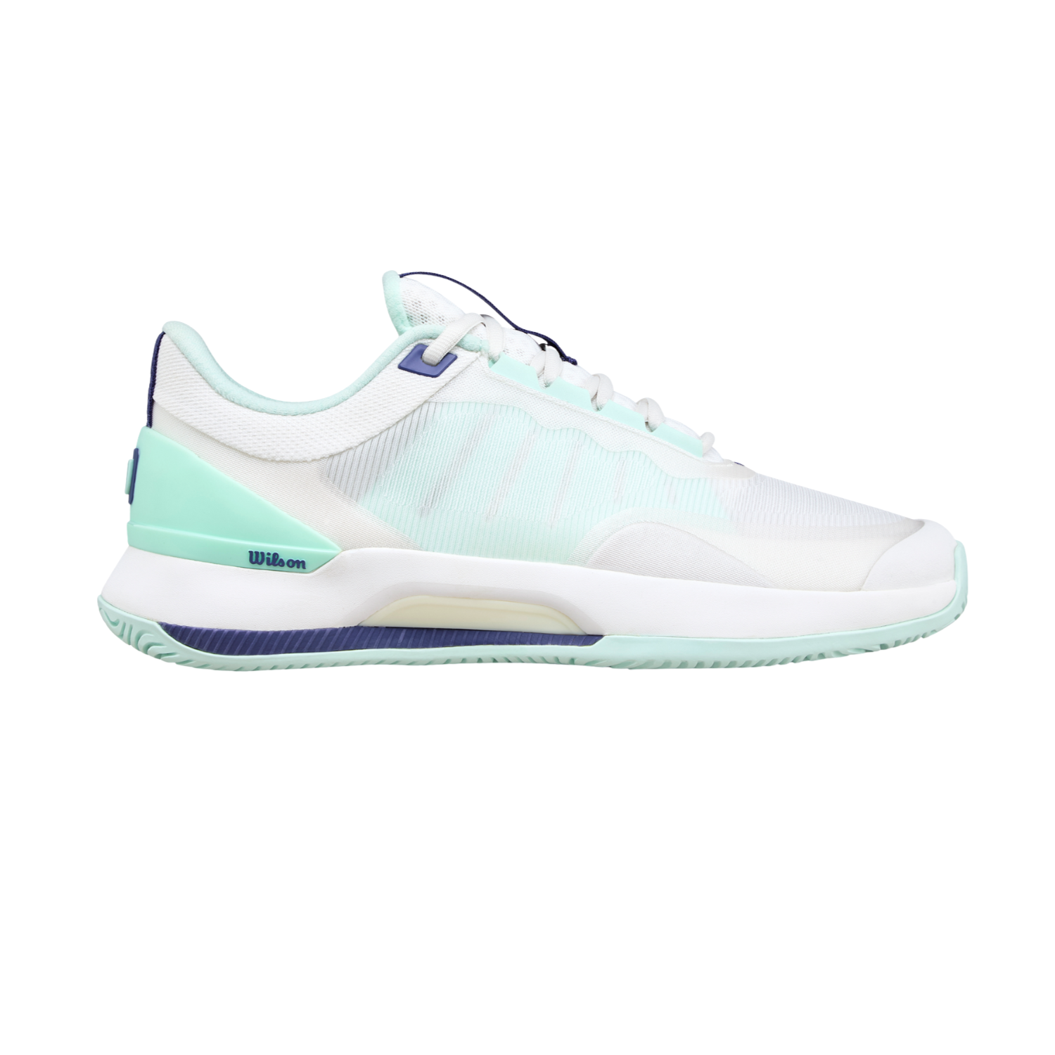 Wilson Intrigue Tour Tennis Shoe Women - White/Bay/Skip Blue White Bay Skip Blue Tennis Shoes Wilson