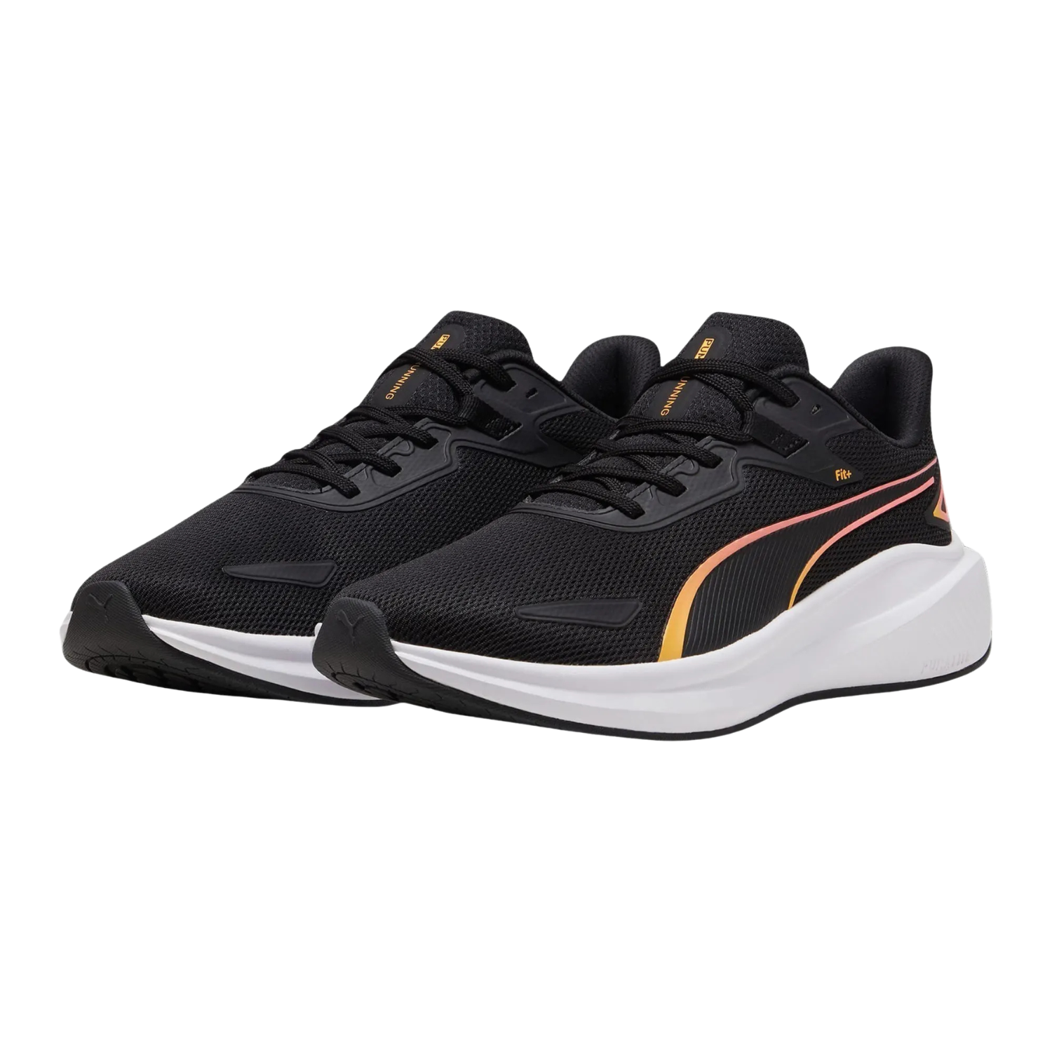 Puma Skyrocket Lite Neutral Running Shoe Men - Black/Gray Running Shoes Puma