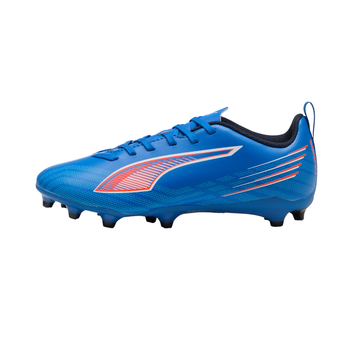 Puma ultra 6 Play FG/AG Football Boots Junior - Ultra Blue/Red Ultra Blue Puma White Glowing Red shoes Puma