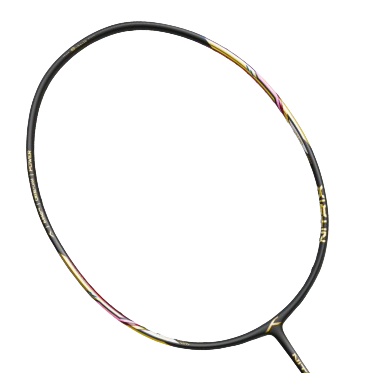 Hundred Nitrix Pro Srikanth Edition Badminton Racket - Black/Gold Black Gold 4U Badminton Rackets Hundred