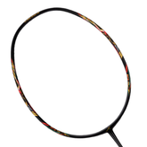 Hundred Battle 700 4U Badminton Racket - Charcoal/Gold/Orange Charcoal Gold Orange 4U6 Badminton Rackets Hundred