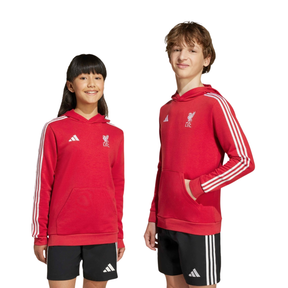 Adidas Liverpool F.C. 25/26 Hoodie Junior - Red Clothing Adidas