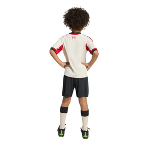 Adidas Liverpool F.C. 25/26 Away Mini Kit - White Clothing Adidas