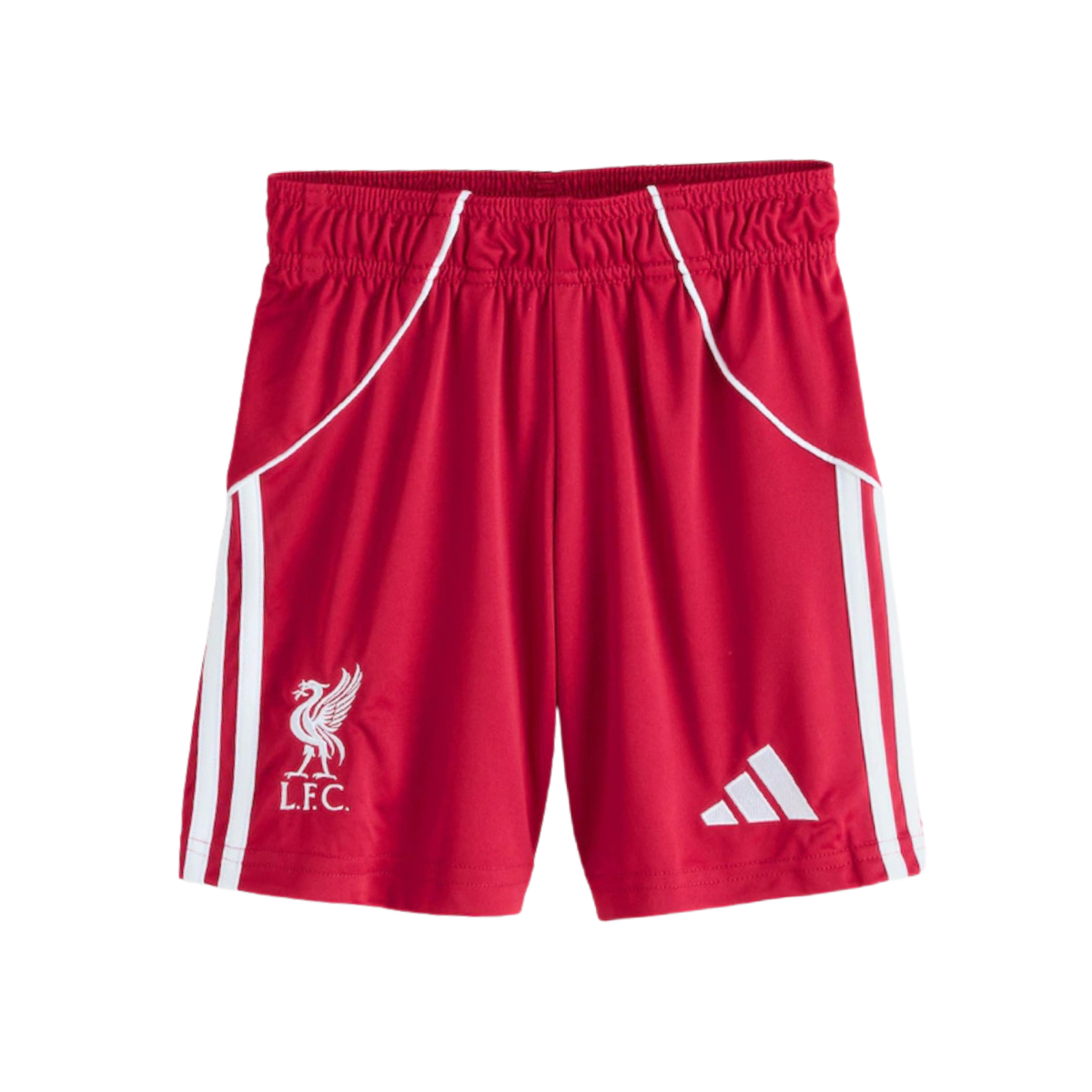 Adidas Liverpool F.C. 25/26 Home Shorts Junior - Red Red Clothing Adidas