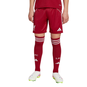 Adidas Liverpool F.C. 25/26 Home Shorts Junior - Red Clothing Adidas