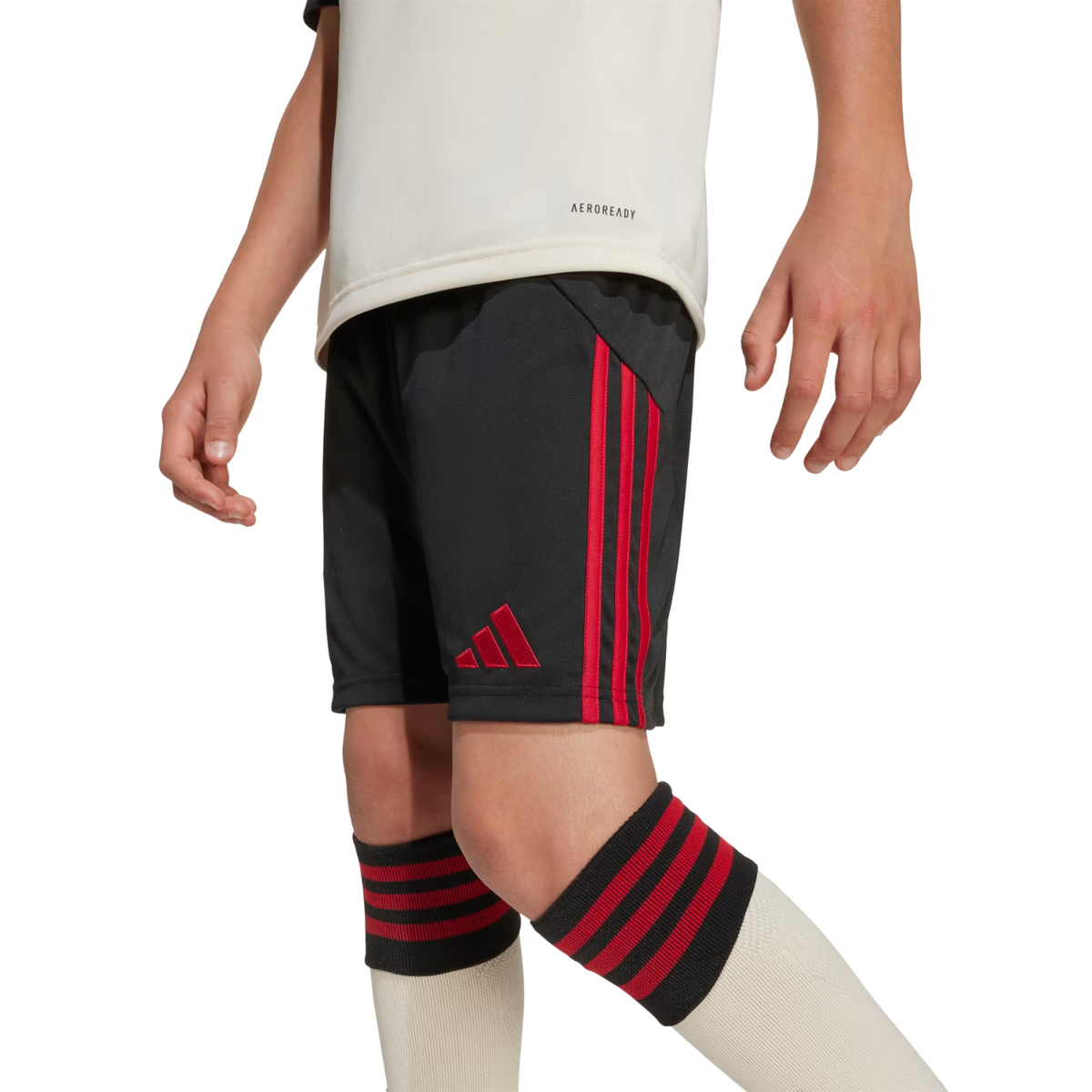 Adidas Liverpool F.C. 25/26 Away Shorts Junior - Black Clothing Adidas