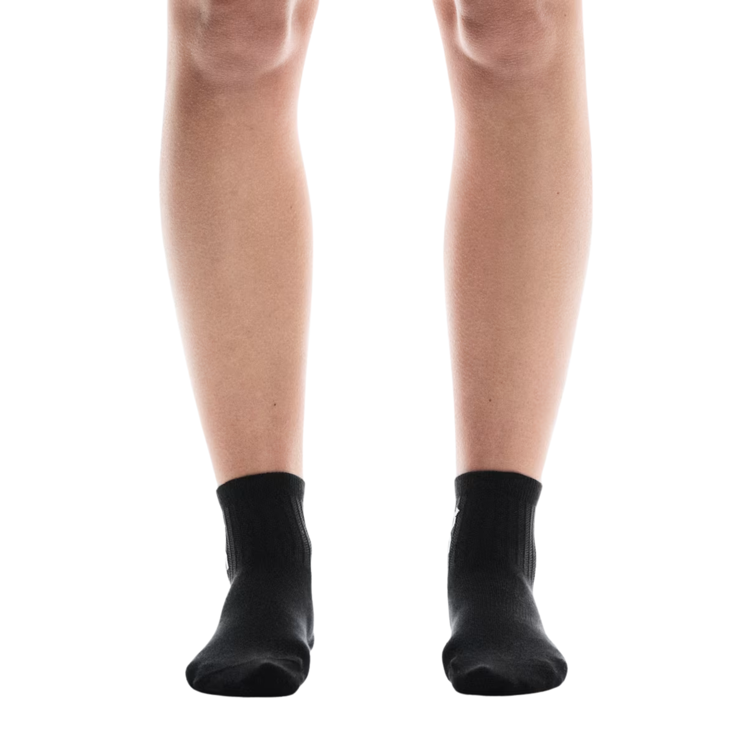 On Running Logo Sock Mid Unisex 3 Pcs - Black Clothing On Running