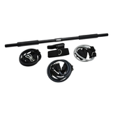 Fitness Mad Exercise Resistance Bar Kit Multi Resistance Training Set - Black Exercise & Fitness Fitness Mad