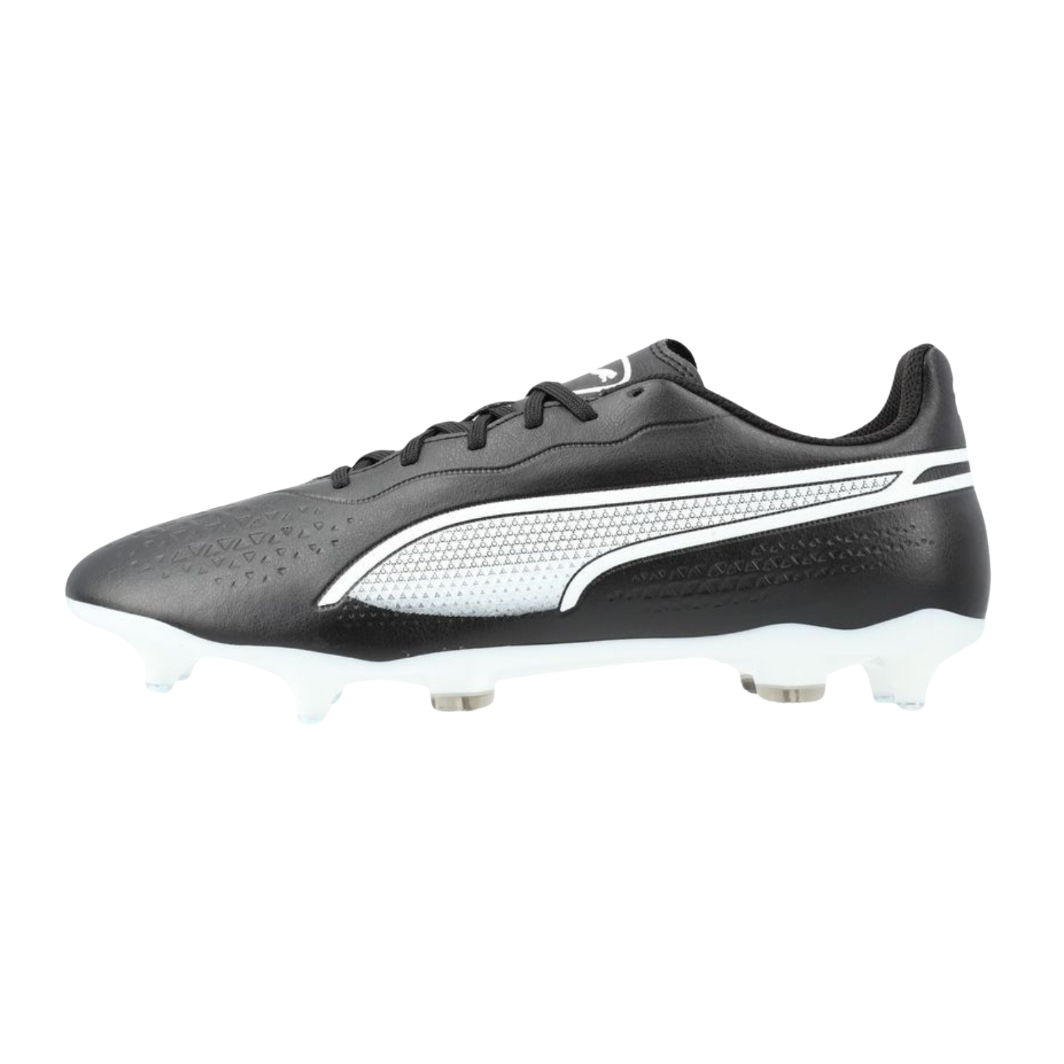 Puma King Match MxSG Football Boots Unisex - Puma Black/White 10747601 PUMA BLACK PUMA WHITE Football Boots Puma