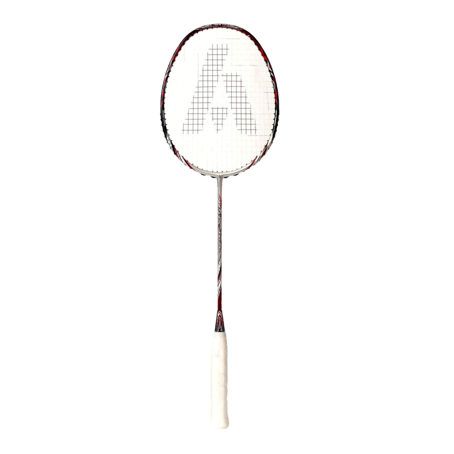 Ashaway Superlight 7 Hex Badminton Racket - Silver/Red by Ashaway