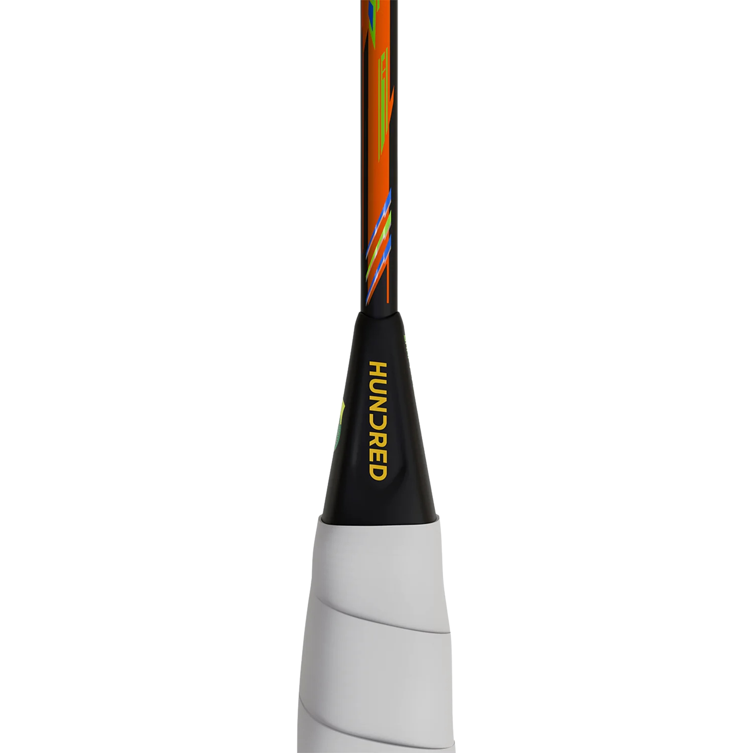 Hundred Flareon Typhoon (5U) Strung - Black/Green/Blue Badminton Rackets Hundred