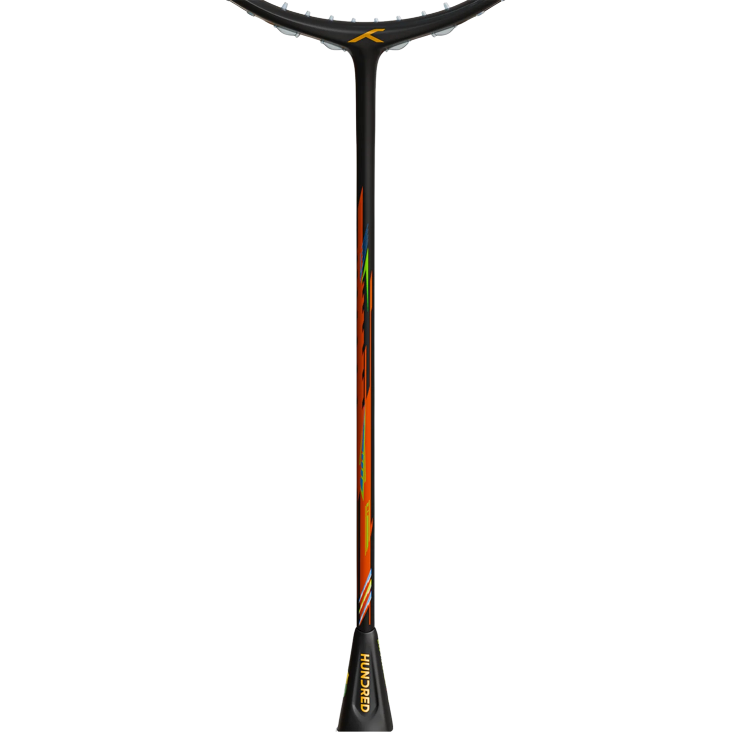 Hundred Flareon Typhoon (5U) Strung - Black/Green/Blue Badminton Rackets Hundred