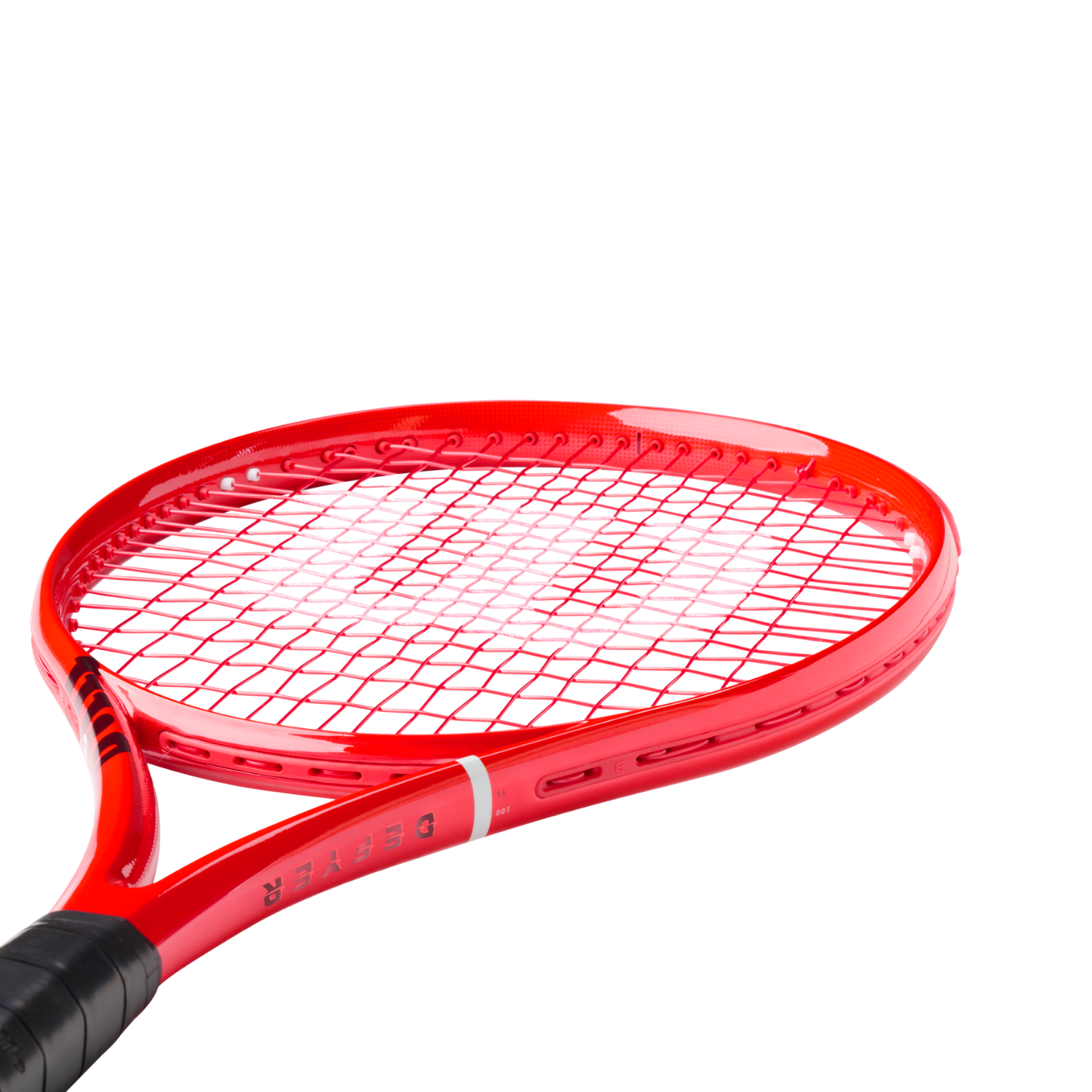 Wilson Defyer 100 V1 Redline Concept Edition 2026 Tennis Unstrung Racket 300g - Adrenalyn Red Tennis Rackets Wilson