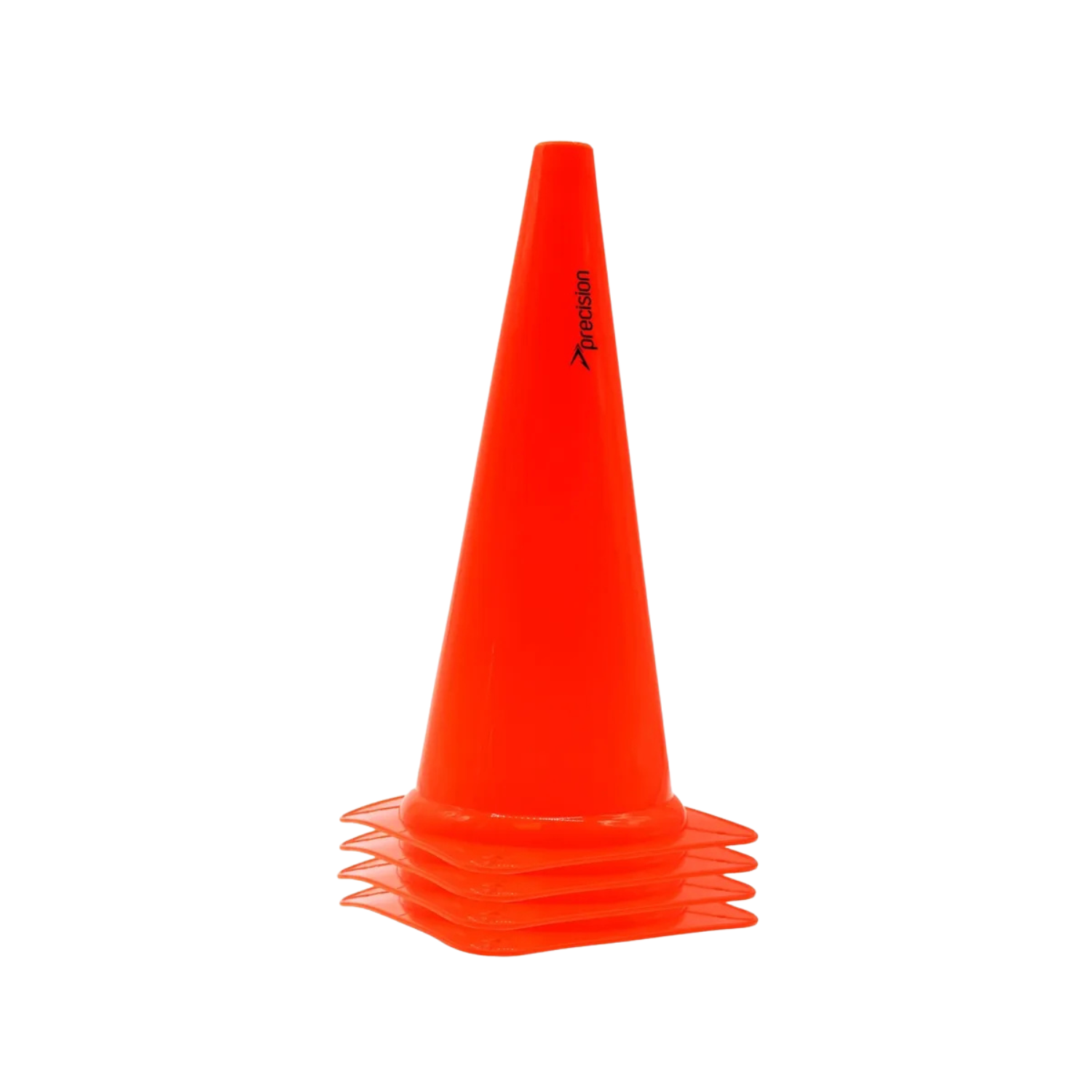 Precision 9" Traffic Cones, Set of 4, Orange, front view