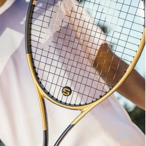 Head Gravity TOUR Zverev 2026 Strung Tennis Racquet - Navy/Gold Tennis Racket Head