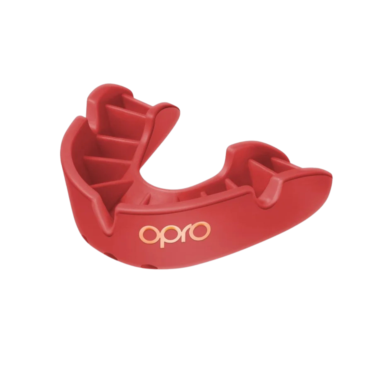 OPRO Bronze Level Self-Fit Mouthguard - Youth & Adult, 4 Colours Red Mouthguards OPRO