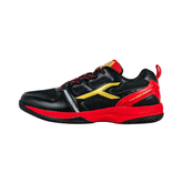 Hundred Blast Badminton Shoes - Black/Red/Gold