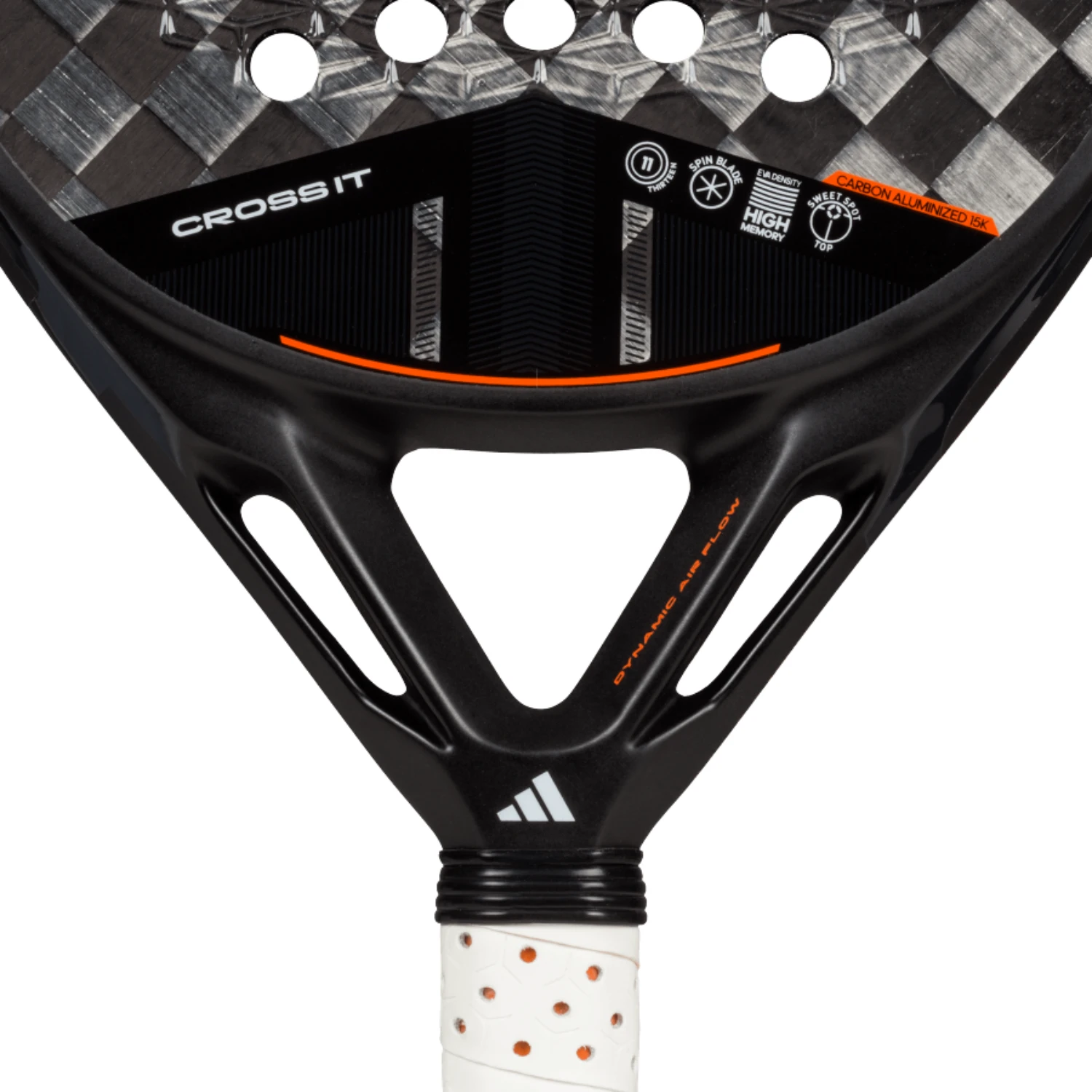 Adidas Cross It 3.4 Padel Racket - Black/Orange Padel Rackets Adidas