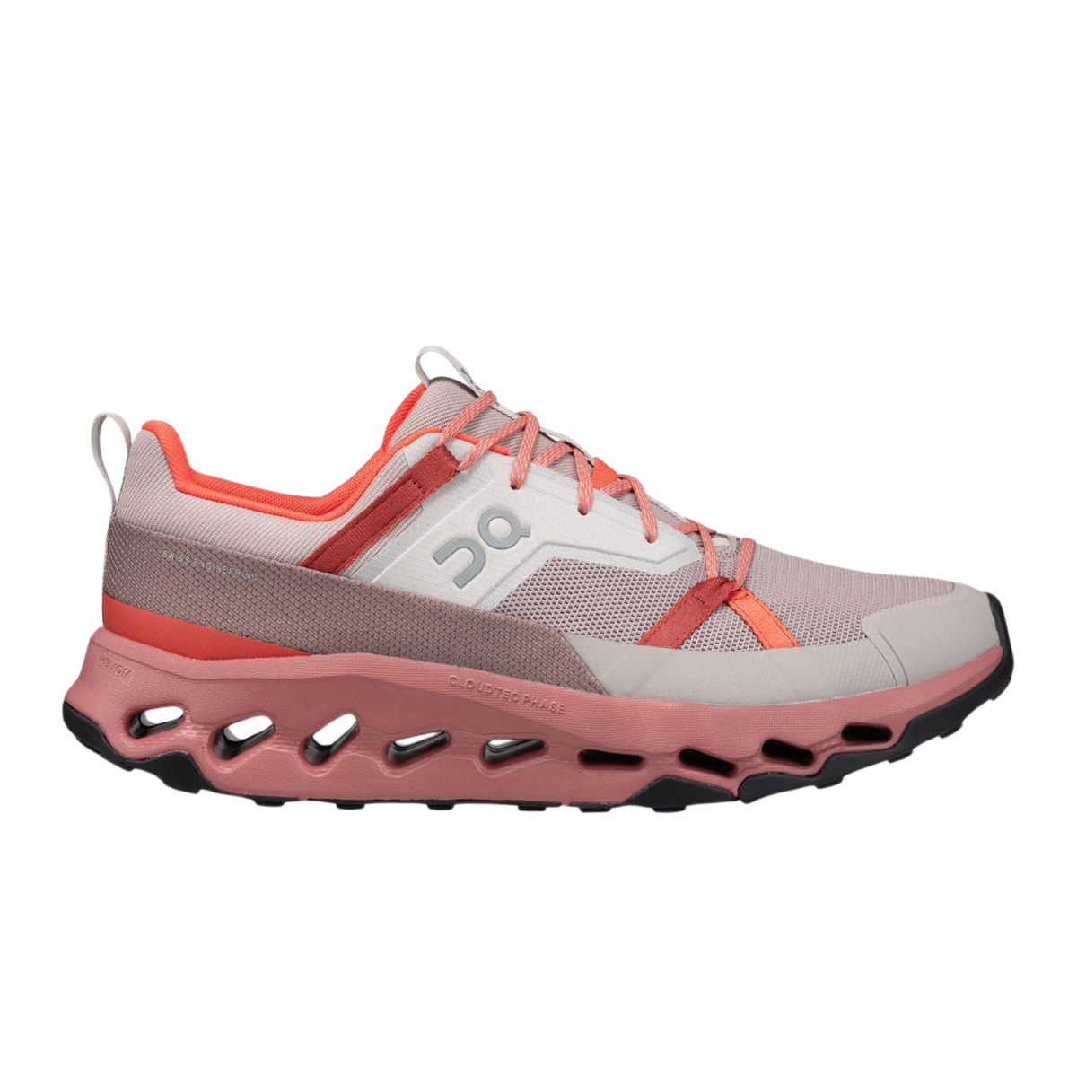 On Cloudhorizon Running Shoes Mens - Fog/Mahogany