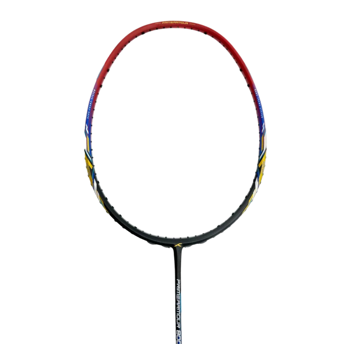 Hundred Primearmour 800 4U Badminton Racket - Black/Red
