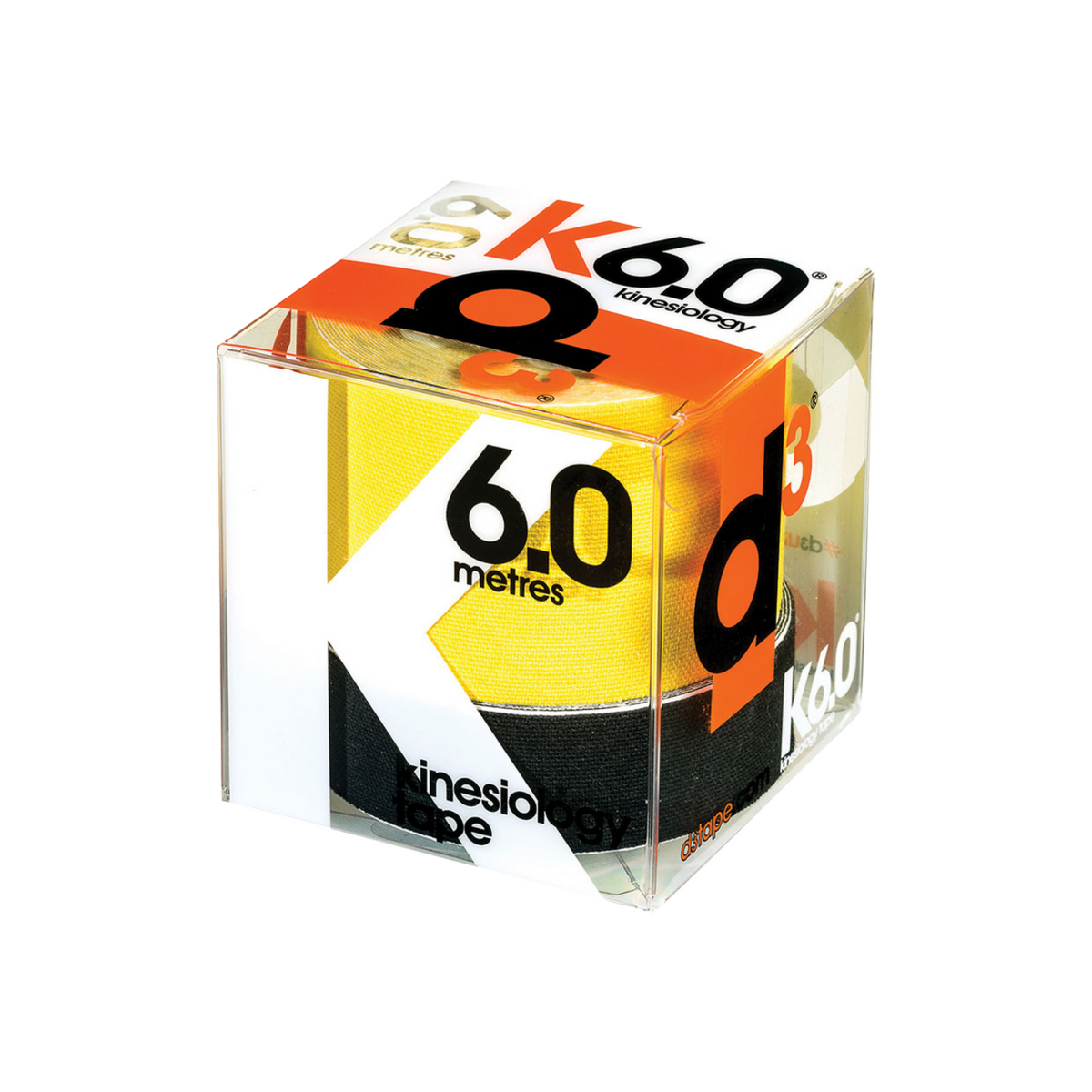D3 K6.0 Kinesiology Tape (Yellow)