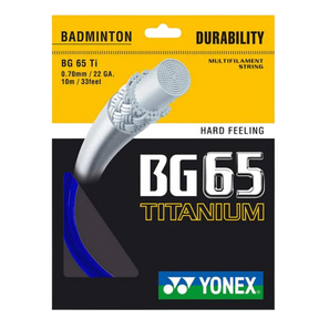 Yonex BG65 Ti String (10m Set) Red