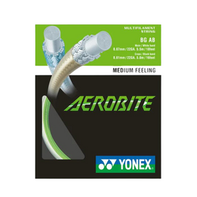 Yonex Aerobite String (10m Set) White/Blue String (Packs) Yonex