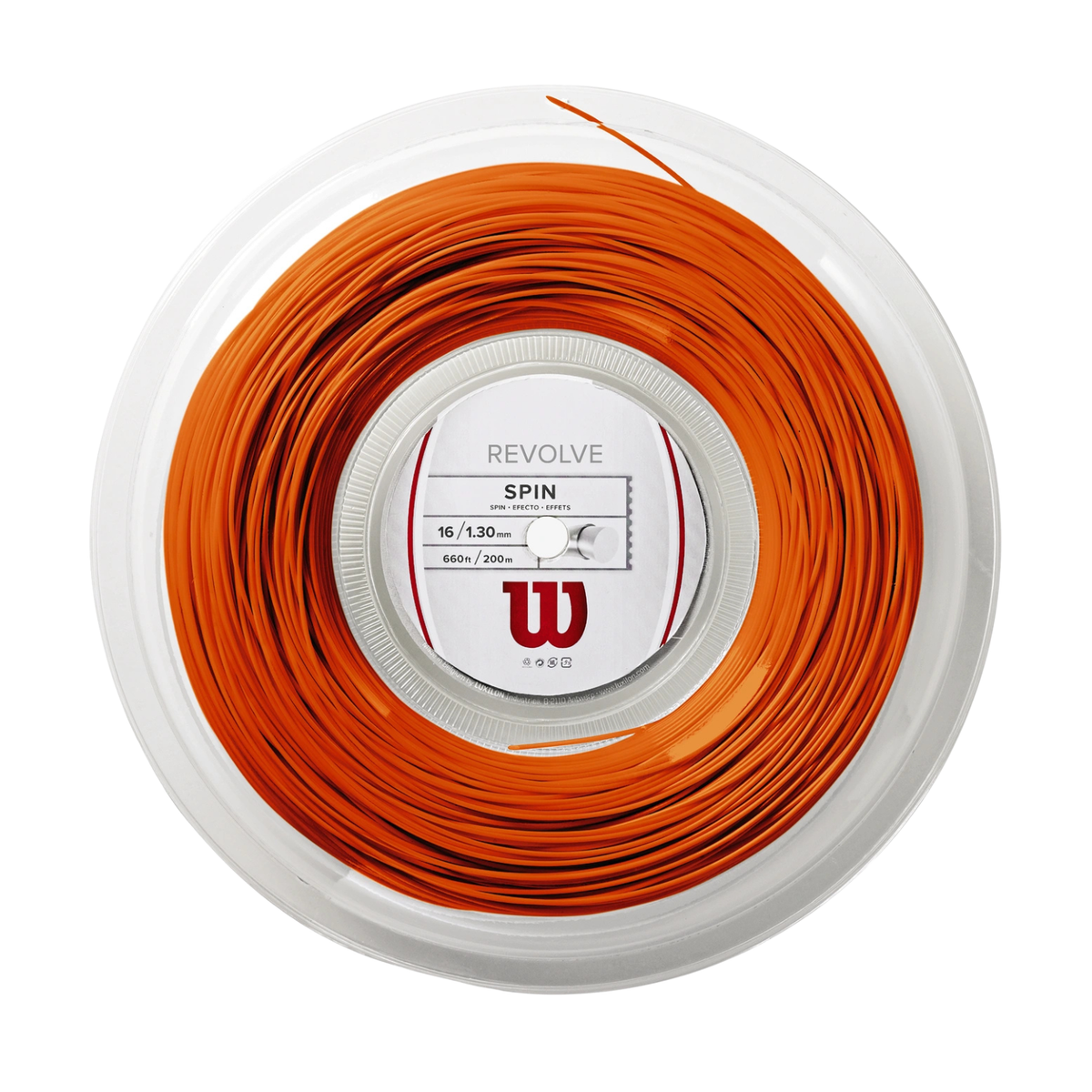 Wilson Revolve 16 Reel White WRZ906500 1.30mm/200M String (Reel) Wilson