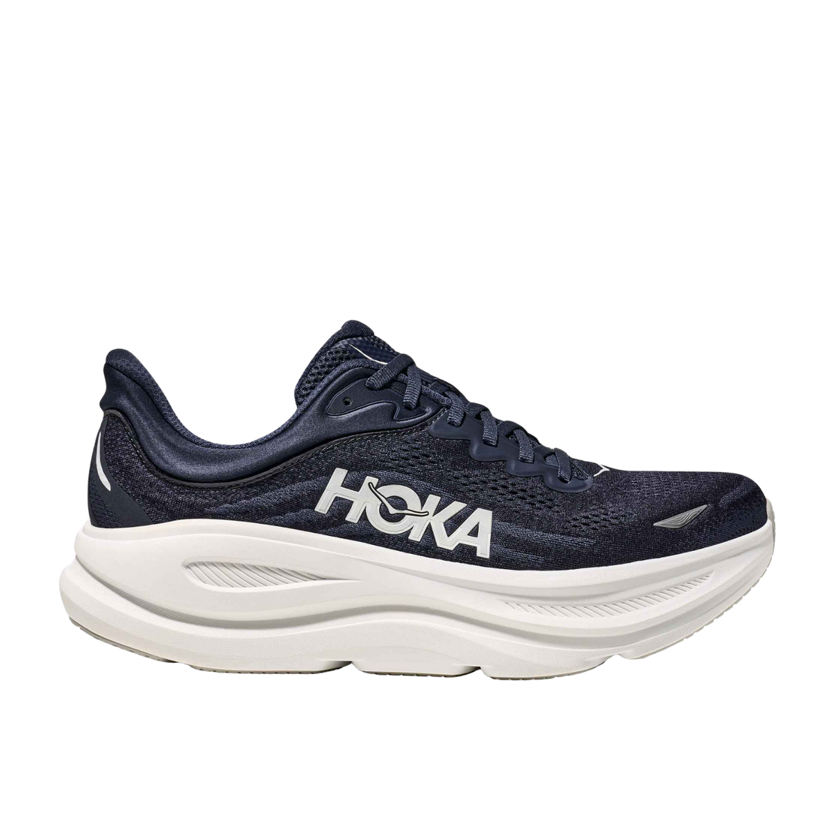 Hoka Bondi 9 Running Shoes Men - Varsity Navy/White