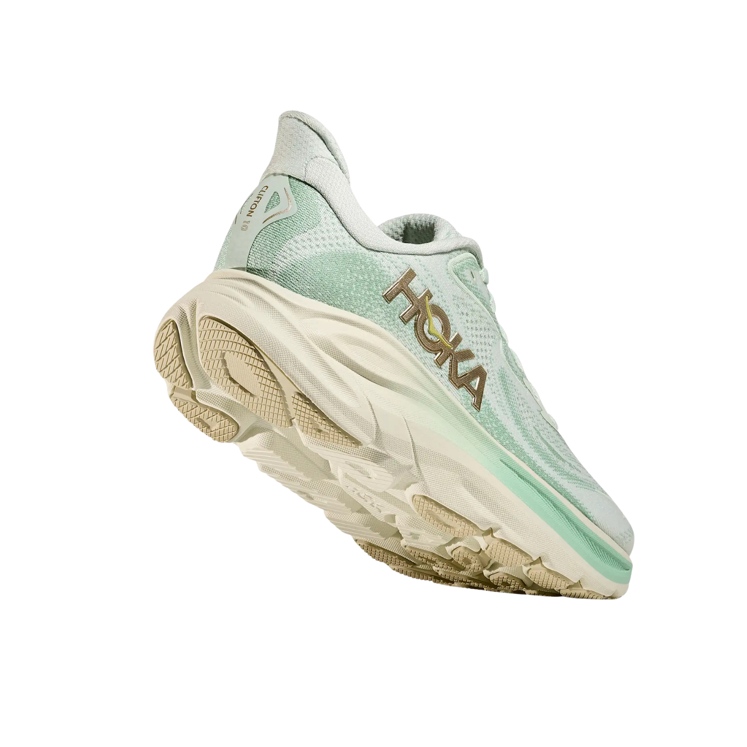 Hoka Clifton 10 Running Shoe Women - Seagrass/Fern