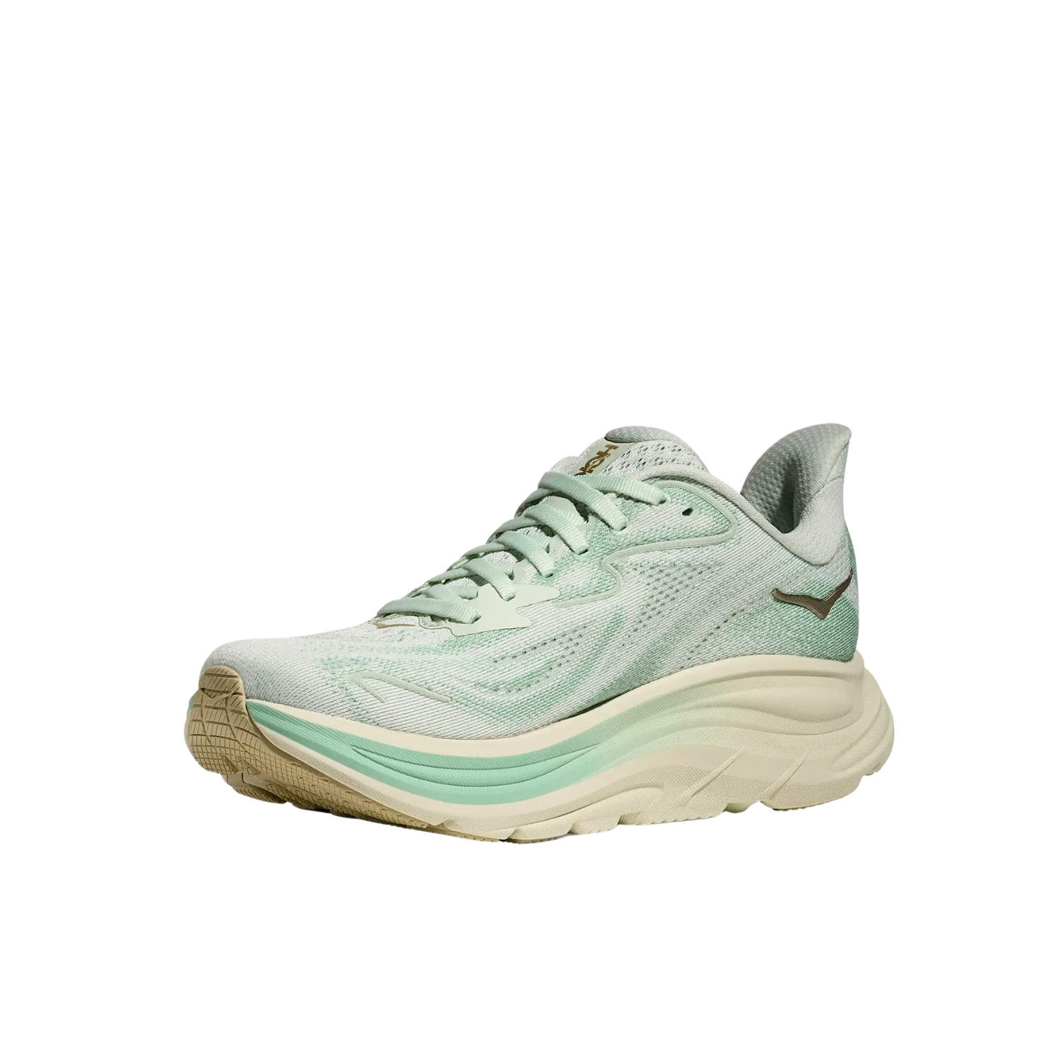 Hoka Clifton 10 Running Shoe Women - Seagrass/Fern