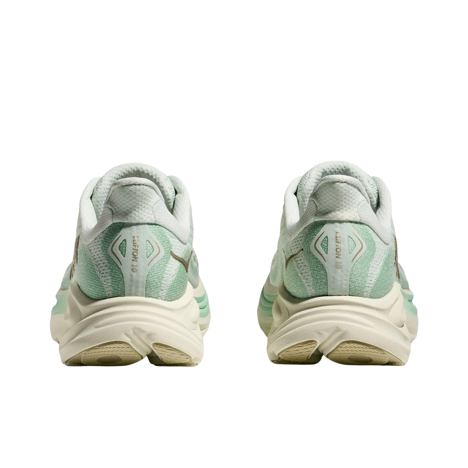 Hoka Clifton 10 Running Shoe Women - Seagrass/Fern