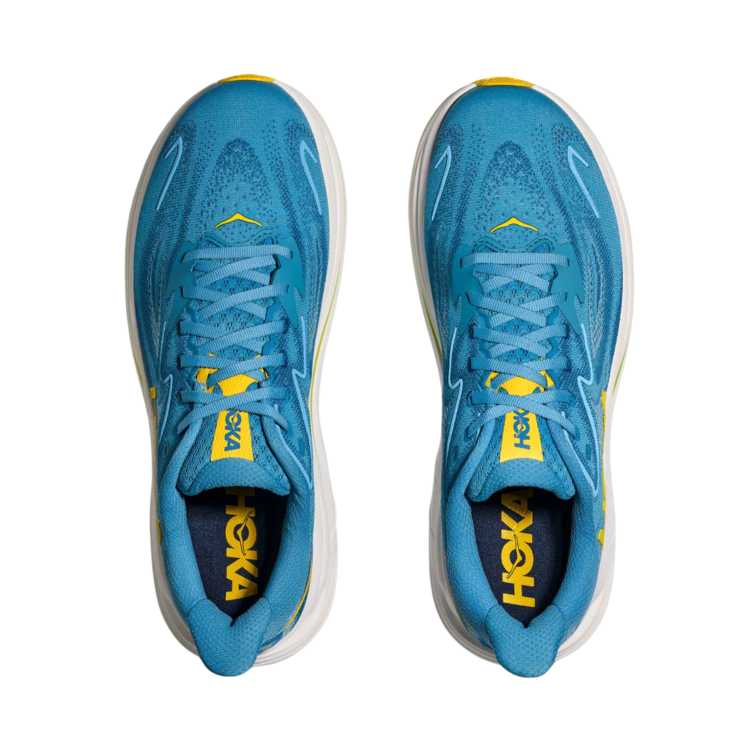 Hoka Clifton 10 Running Shoes Men - Alpine Blue/Foggy Night
