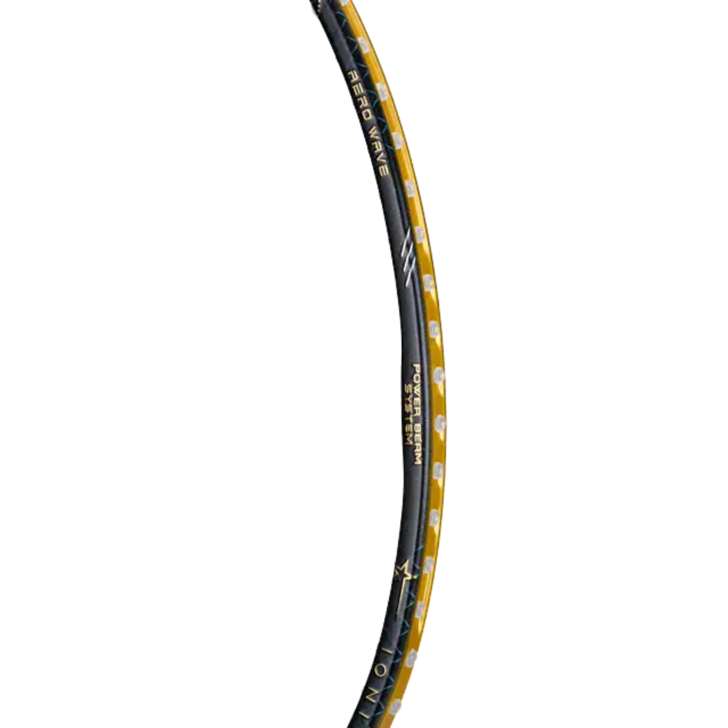 Hundred Ioniq 80 Limited Edition 4U Badminton Racket - Navy/Gold