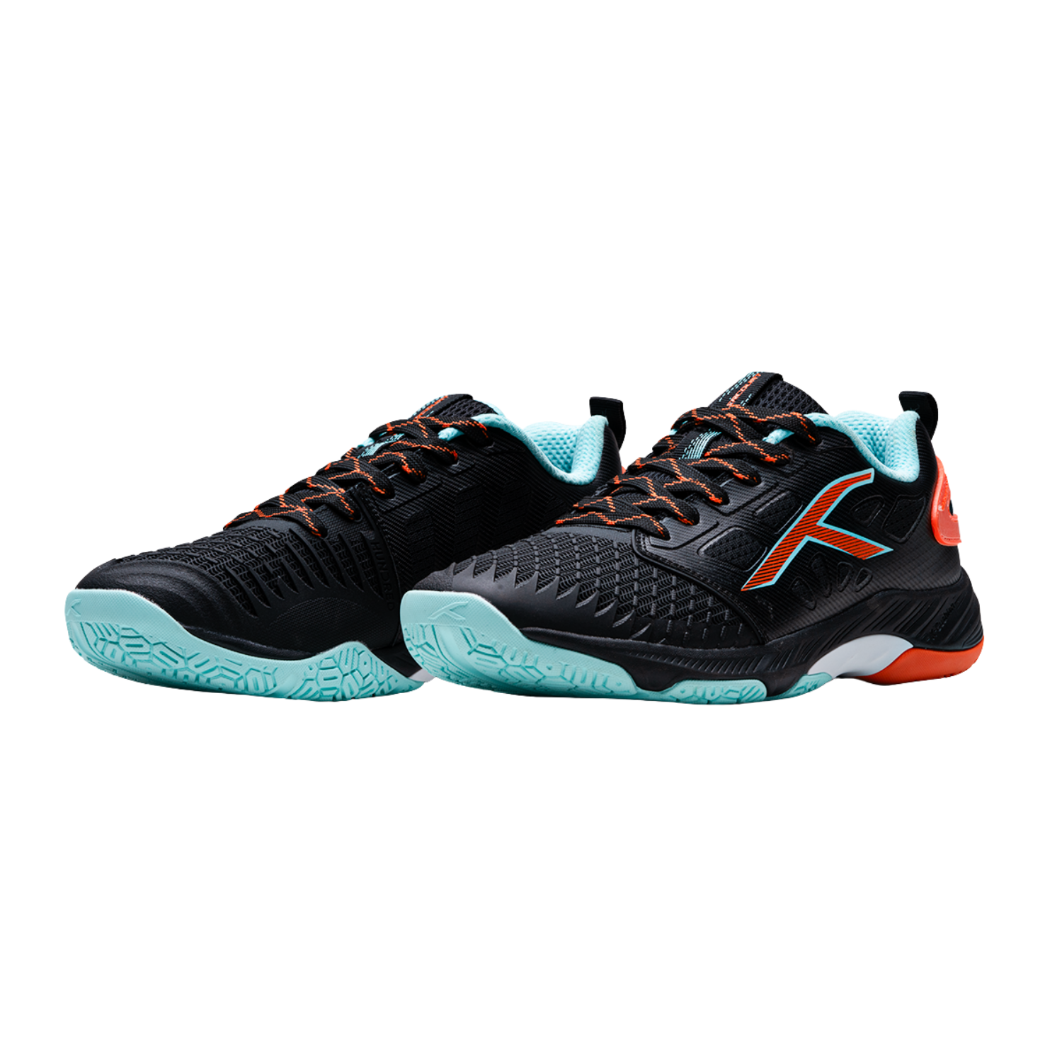 Hundred Hypercourt Badminton Shoes - Black Badminton Shoes Hundred